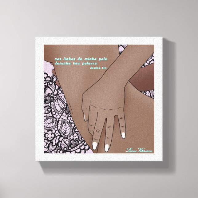 Erótico Leinwanddruck (Vorderseite)