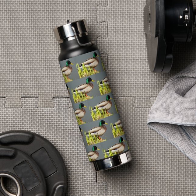 Erpel-Muster Trinkflasche (Fitnessstudio)