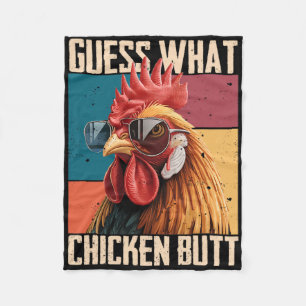 Errate A Was Huhn B Utt Hahn Sungles Farm Po Fleecedecke
