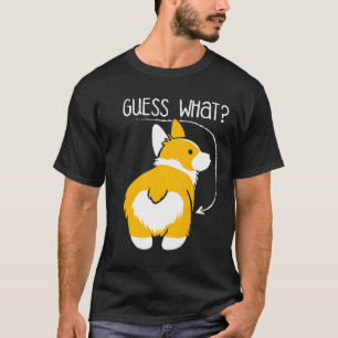 Errate was Corgi Hintern Witz Bekleidung Für Hund T-Shirt