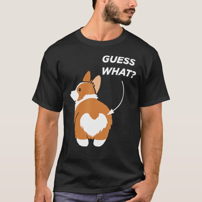 Errate was Corgi T-Shirt (Vorderseite)