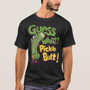 Errate was Gurkenhintern Lustige Gurke Meme Gurke T-Shirt
