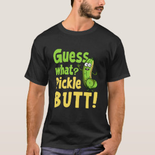 Errate was Gurkenpopo! Lustige Gurke Meme Gurke T-Shirt