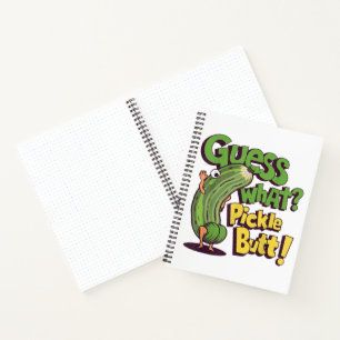 Errate was_ Gurkenpopo! Lustige Gurke Notizbuch