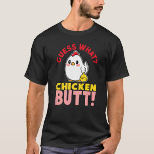 Errate Was Hühnerarsch Hahn Farmer Henne Ei Ani T-Shirt
