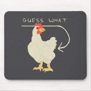 Errate Was Hühnerhintern Lustig Glücklich Mousepad
