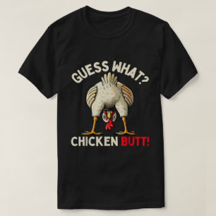 Errate was Hühnerhintern Lustiges Meme T-Shirt