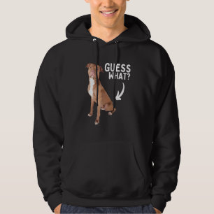 Errate Was Pitbull Hintern! Lustiger Pittie Besitz Hoodie