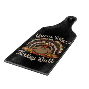 Errate Was Truthahn Hintern Funny Thanksgiving Schneidebrett