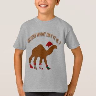 Errate, welcher Tag heute ist? Weihnachten T-Shirt