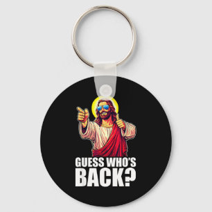Errate Wer Zurück Ist_ Christliche Jesus Singles F Schlüsselanhänger