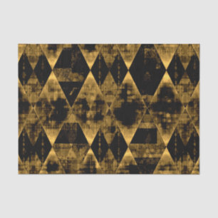 Erratisches Gold und Black Diamond Seidenpapier