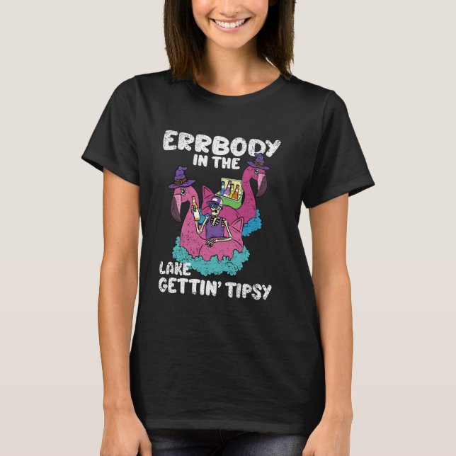 Errbody im See Gettipsy Halloween Funny T-Shirt (Vorderseite)