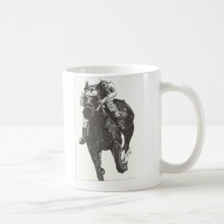 Erregung des Pferds Raceing Tasse