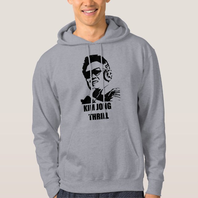 Erregung Kims Jong Hoodie (Vorderseite)