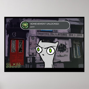 Erreichbarkeit entriegelt: WTF? : Foamy Poster