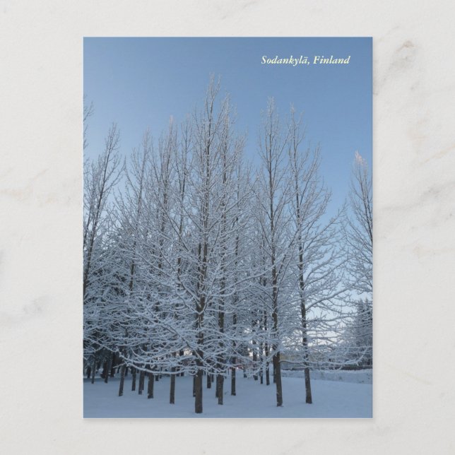 Erreichbarkeit für den Himmel Postkarte (Vorderseite)