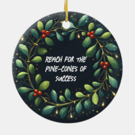 Erreichbarkeit für die Kiefernfrösche des Erfolgs Keramik Ornament