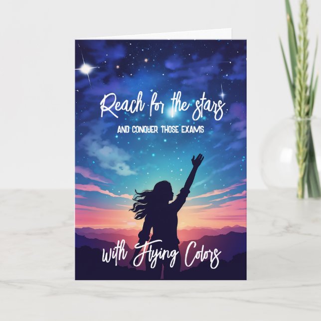 Erreichbarkeit für die Sterne GCSE ALevel SAT Karte (Vorderseite)