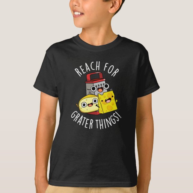 Erreichbarkeit für Großes Funny Cheese Pun Dark BG T-Shirt (Vorderseite)