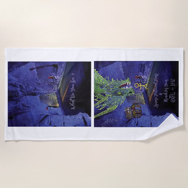 Erreichbarkeit für Ihr Goals Beach Handtuch (Vorderseite)