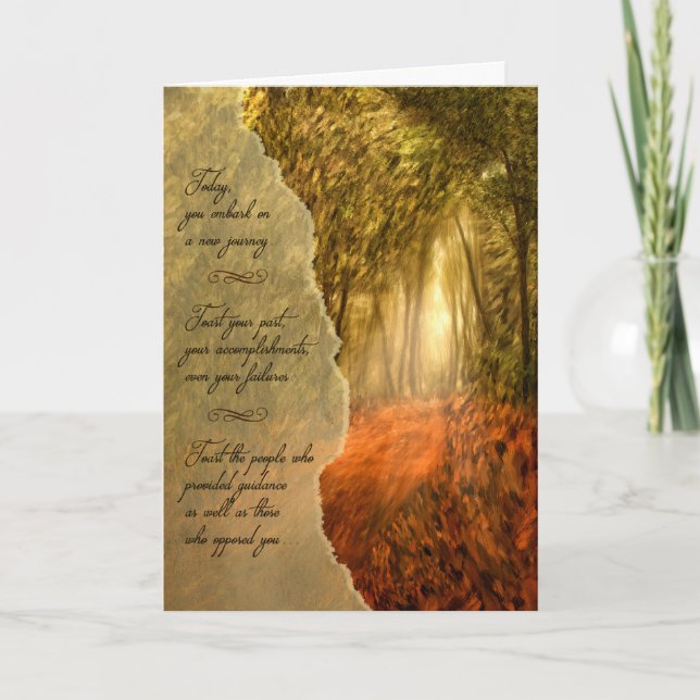 Erreichbarkeit Herzlichen Glückwunsch Reise Weg Karte (Vorderseite)