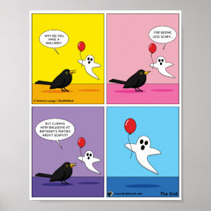 Erreichen des Comic des Gegenziels Poster