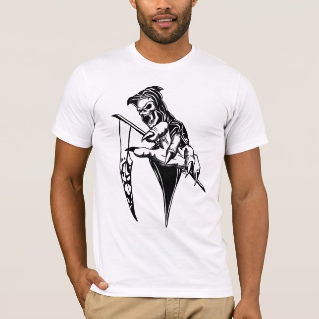 Erreichen des Sensenmanns T-Shirt (Vorderseite)