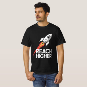 Erreichen des T-Shirts für den Start von Raketen