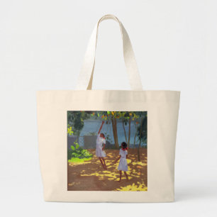 Erreichen für Orangen Bentota Sri Lanka 1998 Jumbo Stoffbeutel