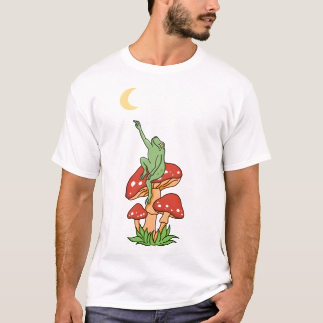 Erreichen Sie den Mond T-Shirt (Vorderseite)