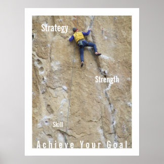Erreichen Sie Ihr Ziel Poster