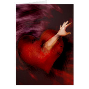 Erreichen Sie sie mit Ihrer Herz-Karte