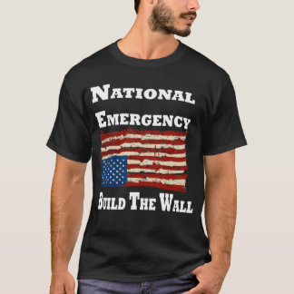 Errichten Sie den Wand-T - Shirt--Nationaler T-Shirt