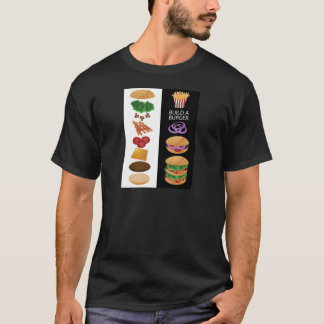 Errichten Sie einen Burger T-Shirt