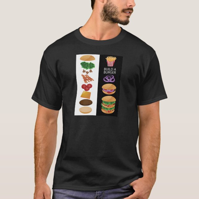 Errichten Sie einen Burger T-Shirt (Vorderseite)