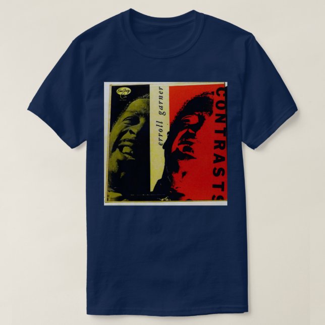Erroll Garner Contrasts T-Shirt (Design vorne)
