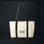 Error 404 Excuse Not Found Minimalist Typewriter  Tragetasche<br><div class="desc">Carry your results with intent. A durable canvas tote bag featuring a bold,  centered typewriter design for the modern professional on the move.</div>