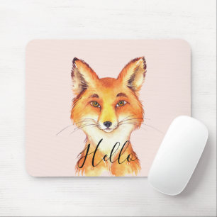 Erröten Hallo Fuchs Mousepad