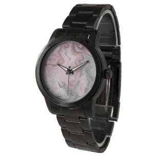 Erröten Mineralien Armbanduhr