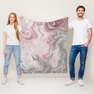 Erröten Mineralien Fleecedecke