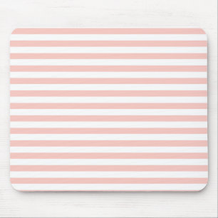 Erröten rosa Streifen Mousepad
