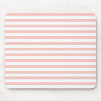Erröten rosa Streifen Mousepad