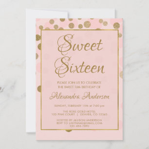 Erröten Rosa u. Geburtstag des Einladung