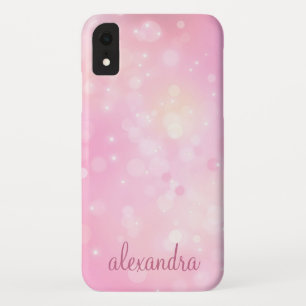 Erröten Rosa und lila Pastellconfetti-Name Case-Mate iPhone Hülle