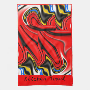 Erröten Sie vom roten Geschirrtuch, 16x24 Geschirrtuch