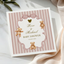 Errötend Rosa Streifen Kaum Warten Süßer Teddybär