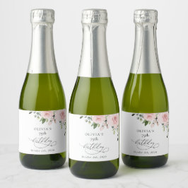 Errötende Blumen, rosa Blumen, Grünzeug, Geburtsta
