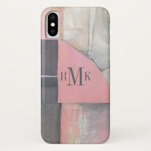 Errötende Braut des Monogramm- Case-Mate iPhone Hülle
