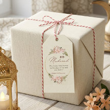 Errötende Florale Eid Mubarak Geschenkkarte Elegan
